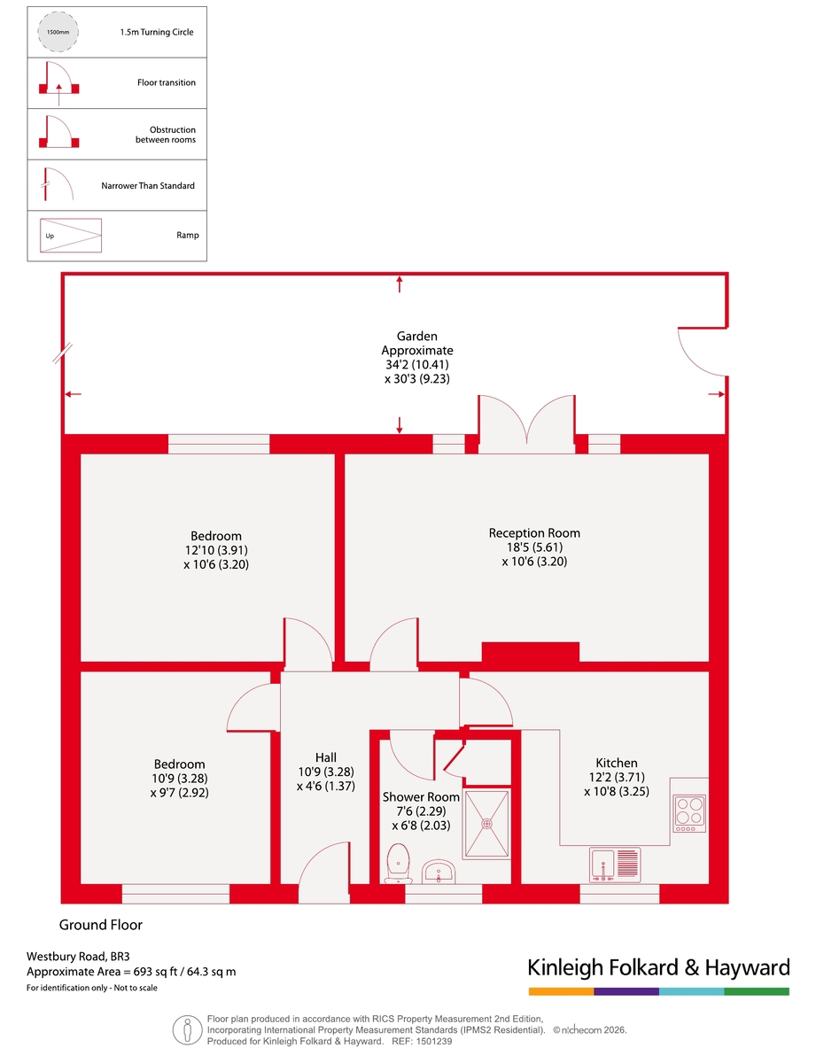 34, Westbury Road, Beckenham floorplan