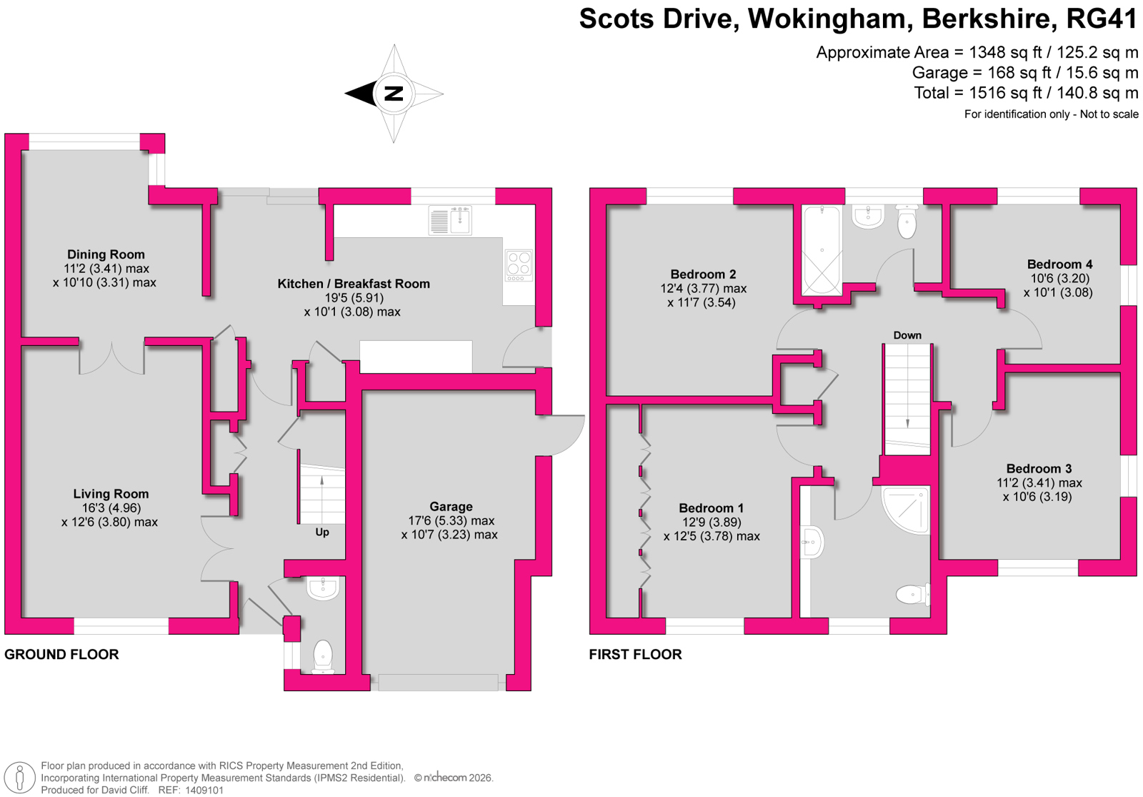 15, Scots Drive, Berkshire floorplan