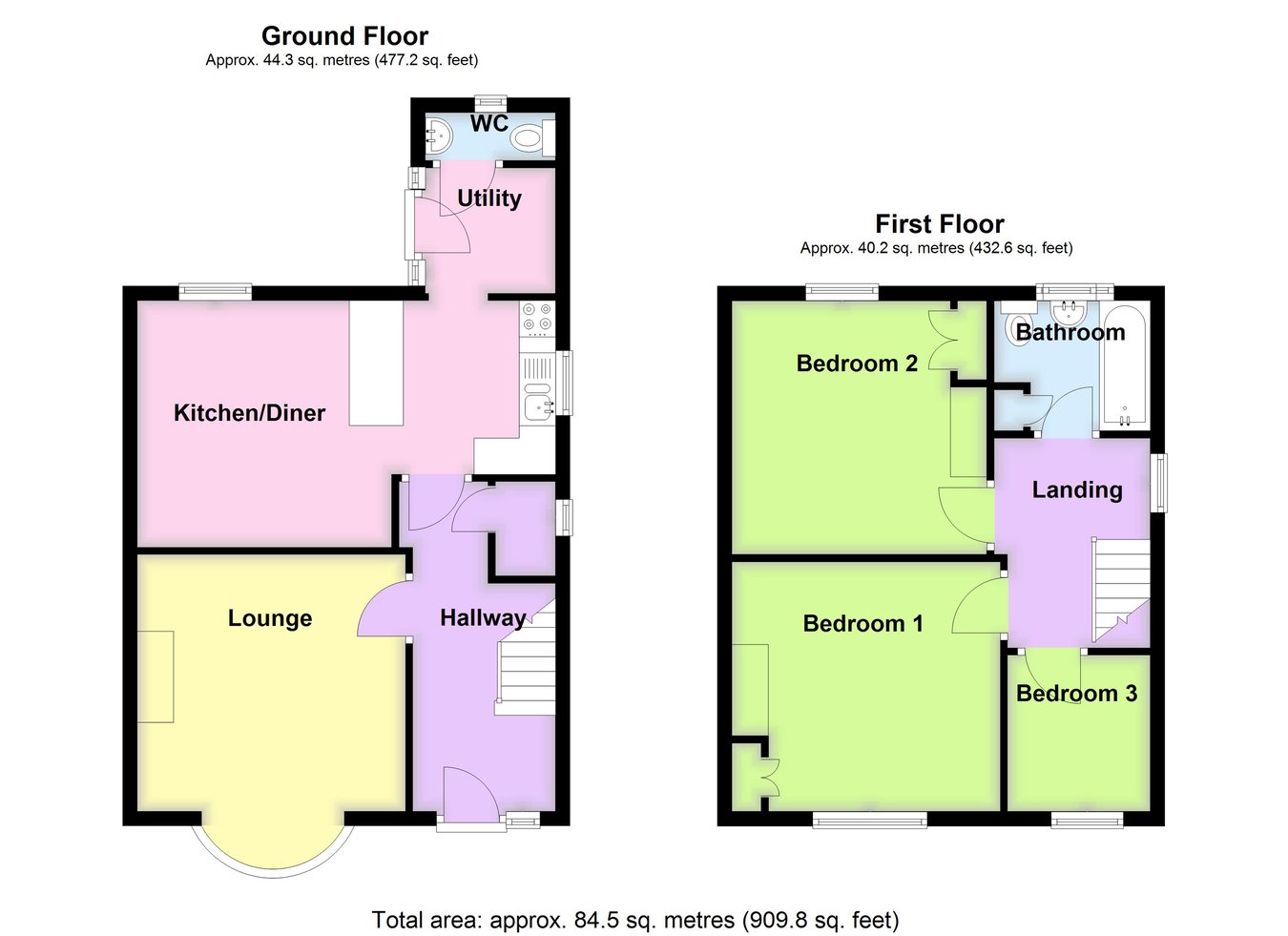 125, Willoughby Road, Boston floorplan