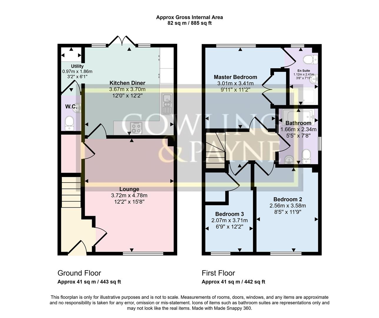 2, Daniels Close, Rayleigh floorplan