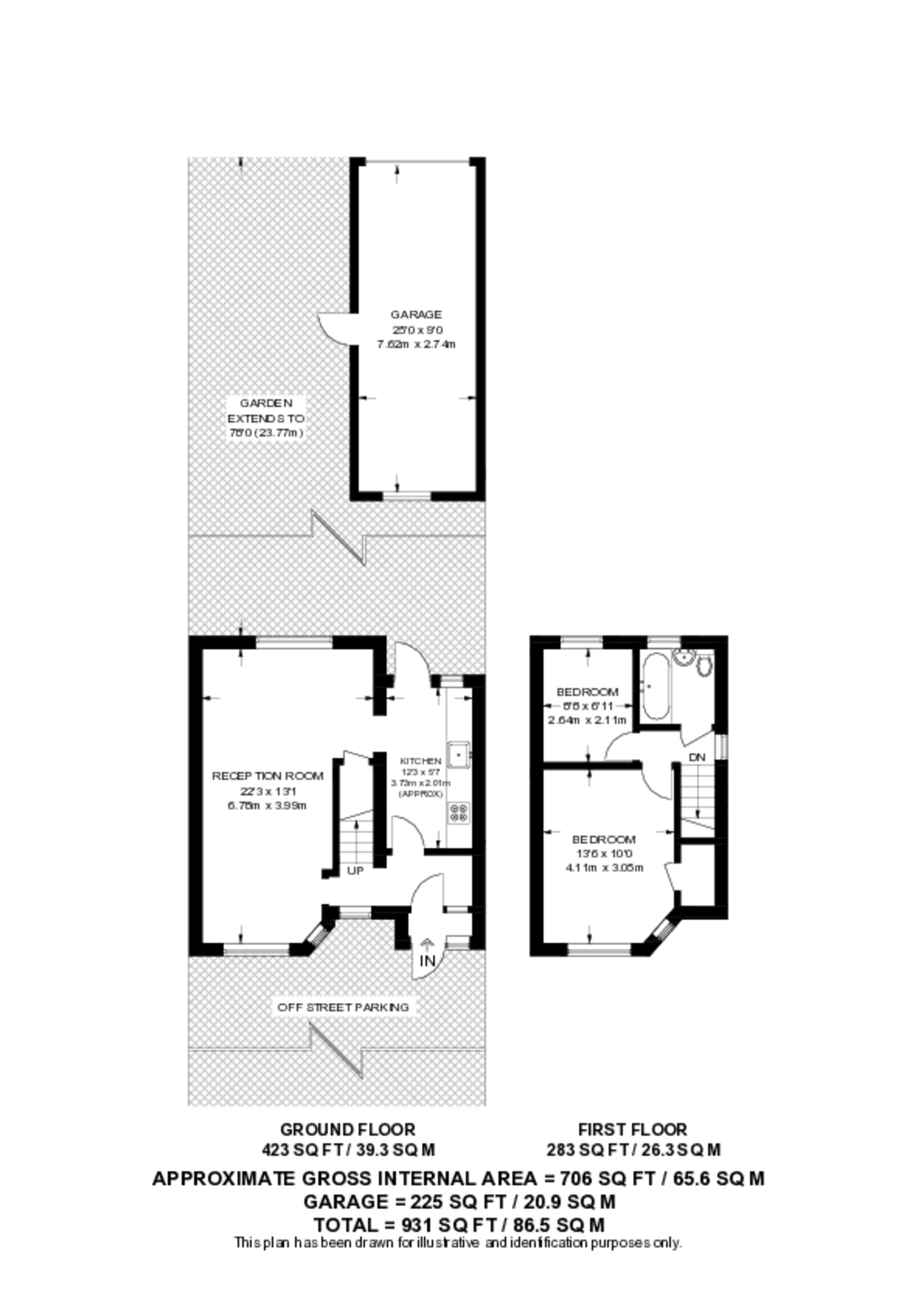 Uxbridge Road, Feltham, TW13 5EH, Hounslow floorplan