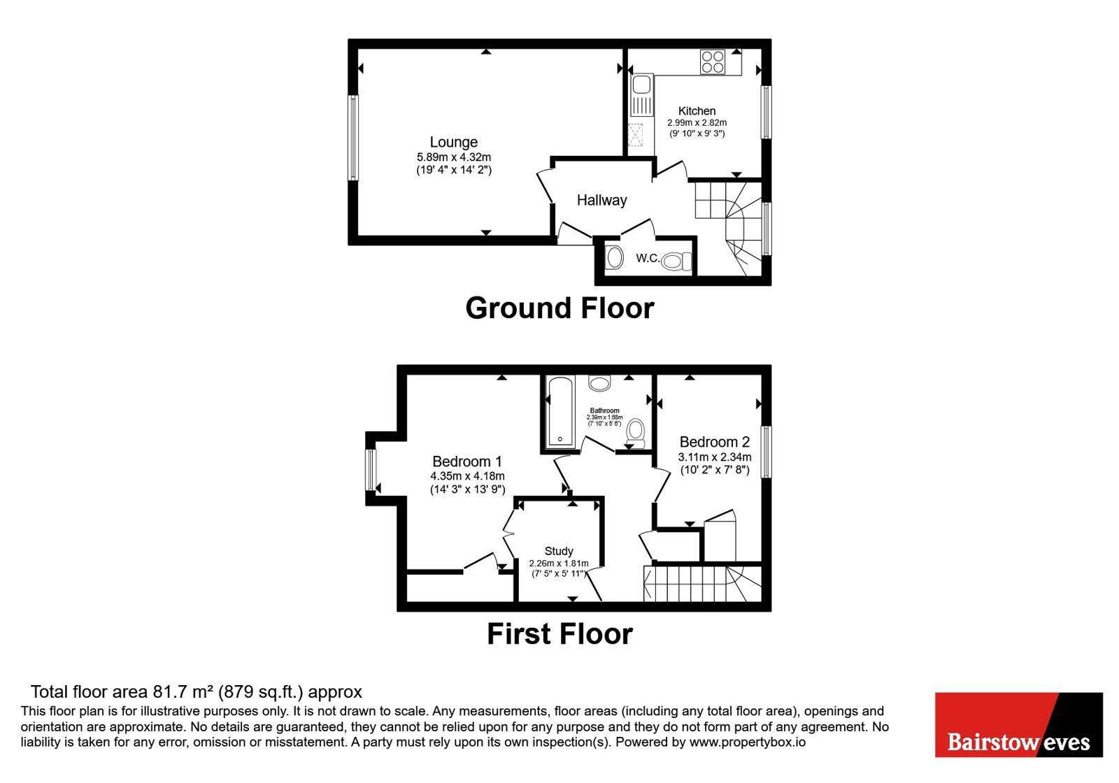 15, Chantry Court, Canterbury floorplan