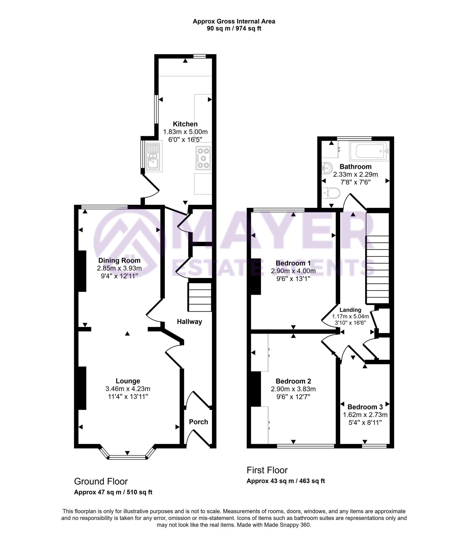 Ganges Road, Plymouth floorplan