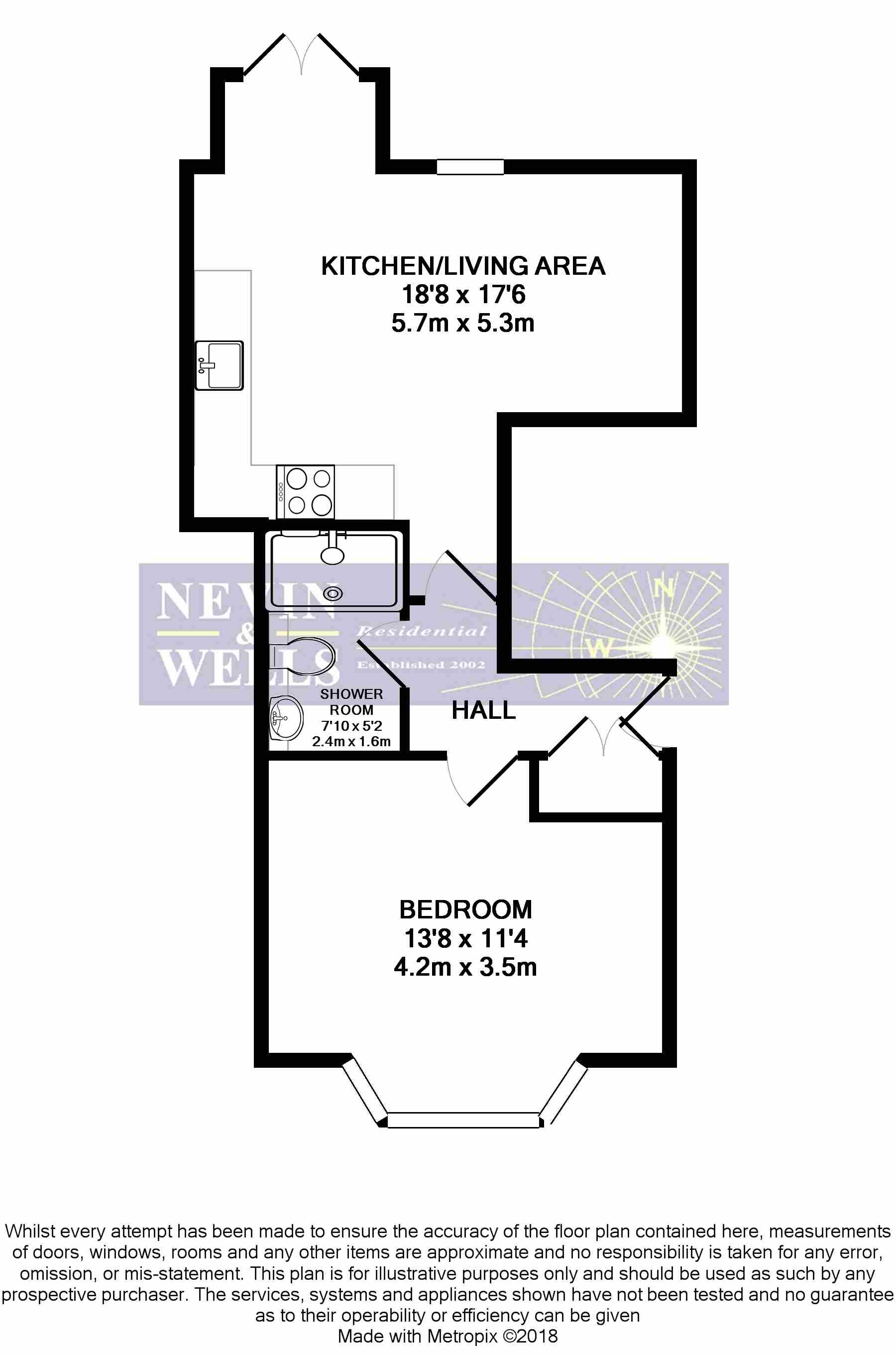 1 Bedrooms Flat for sale in Osborne Road, Egham TW20