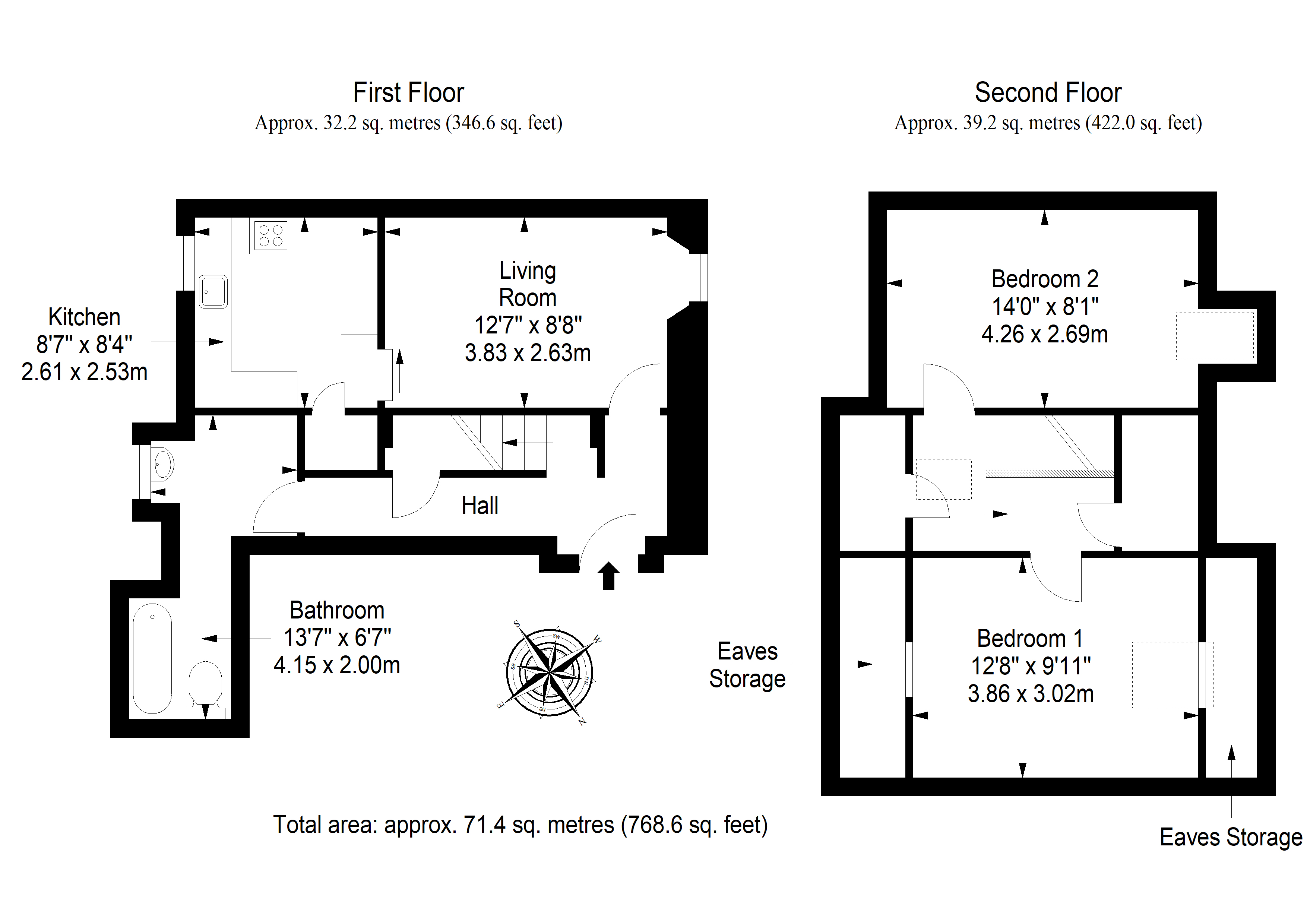 44C, High Street, HADDINGTON floorplan