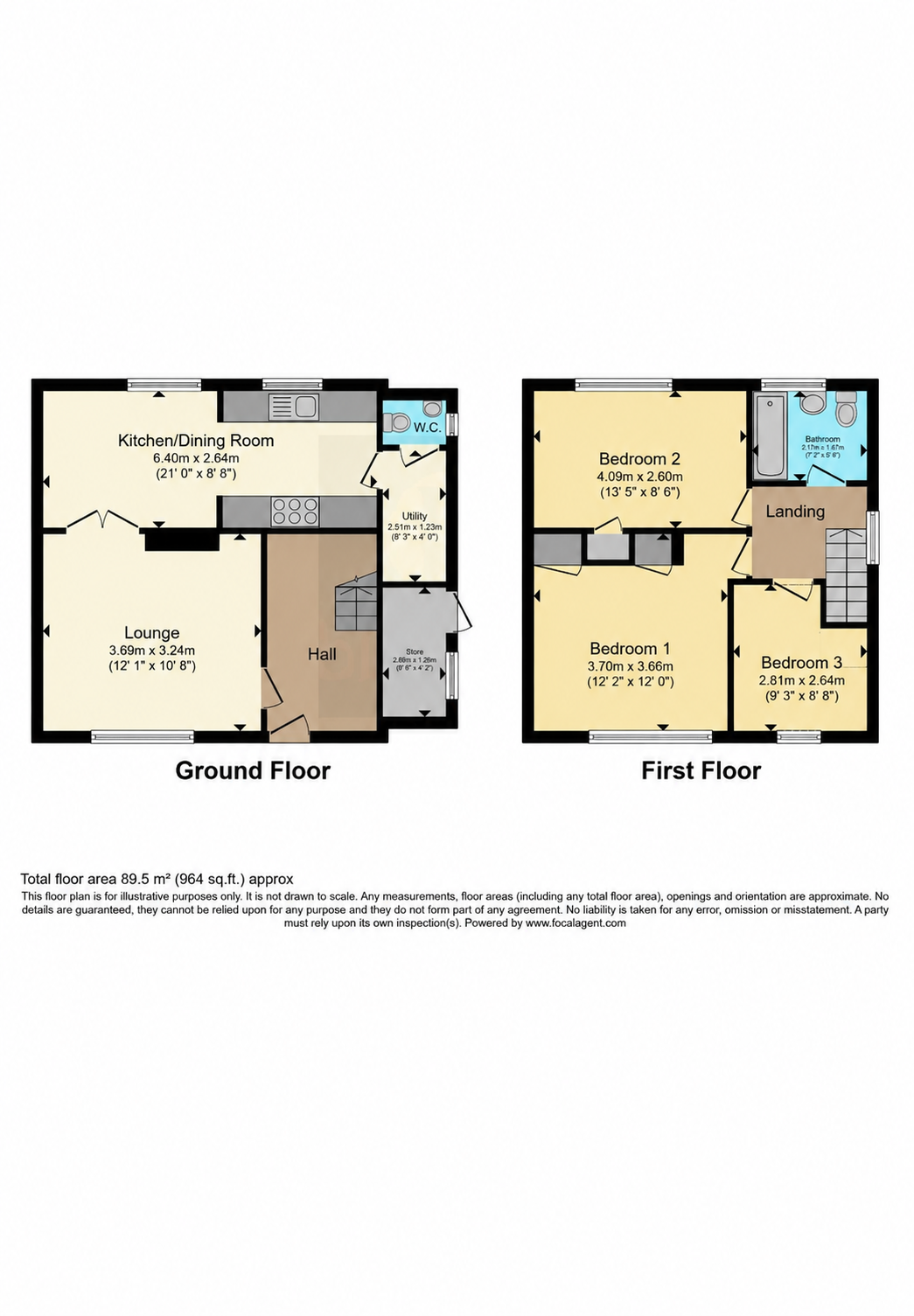 32, Canterbury Road, Wheatley, Doncaster floorplan