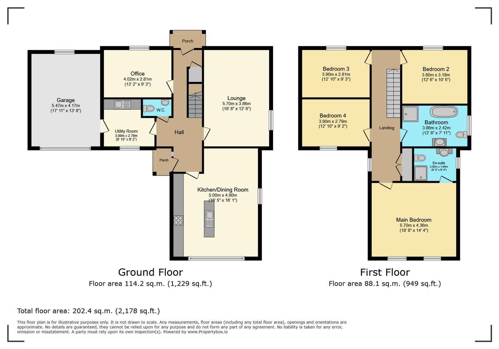 Portland, Manor Farm, Carlisle floorplan