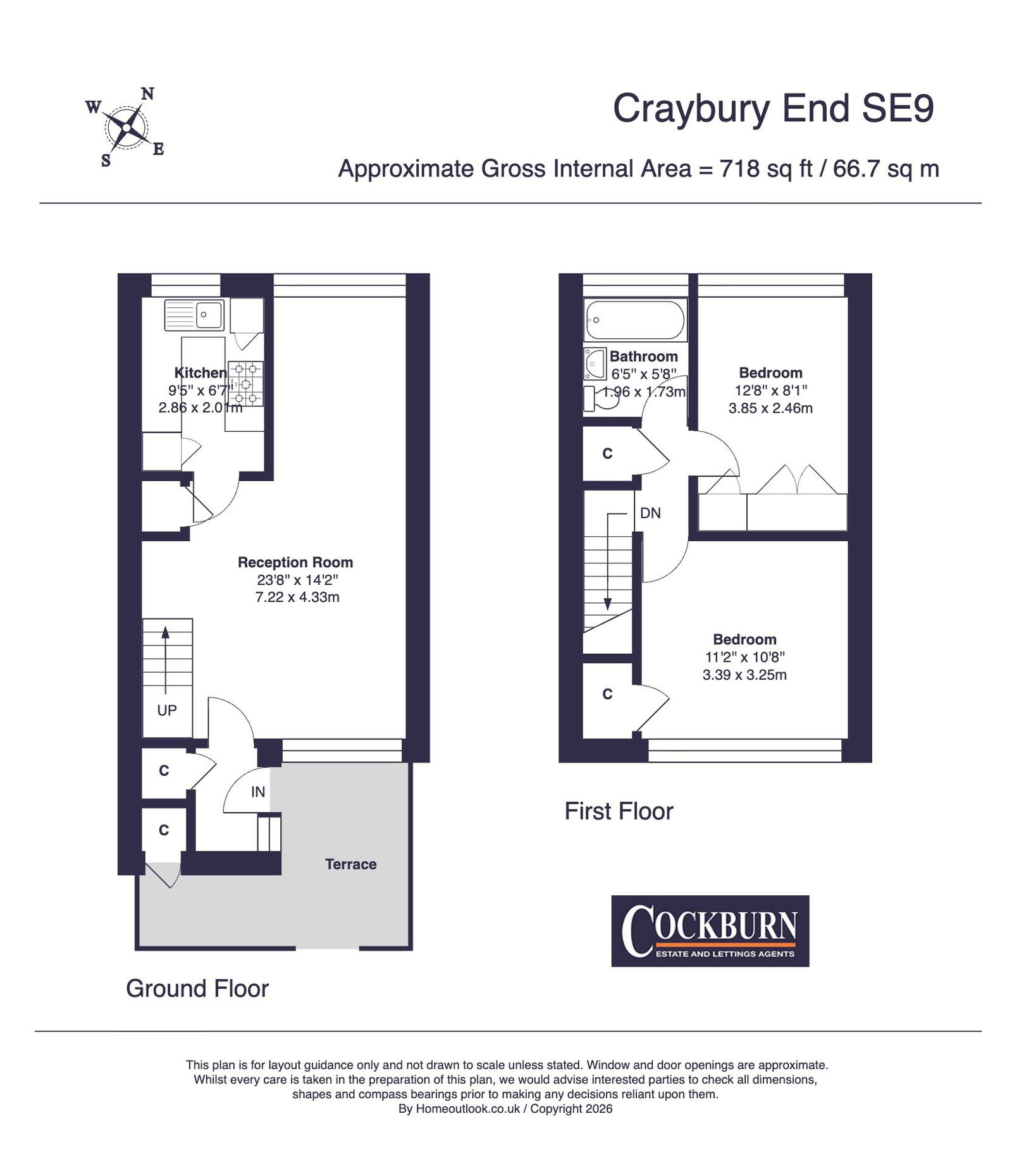 12, Craybury End, London floorplan
