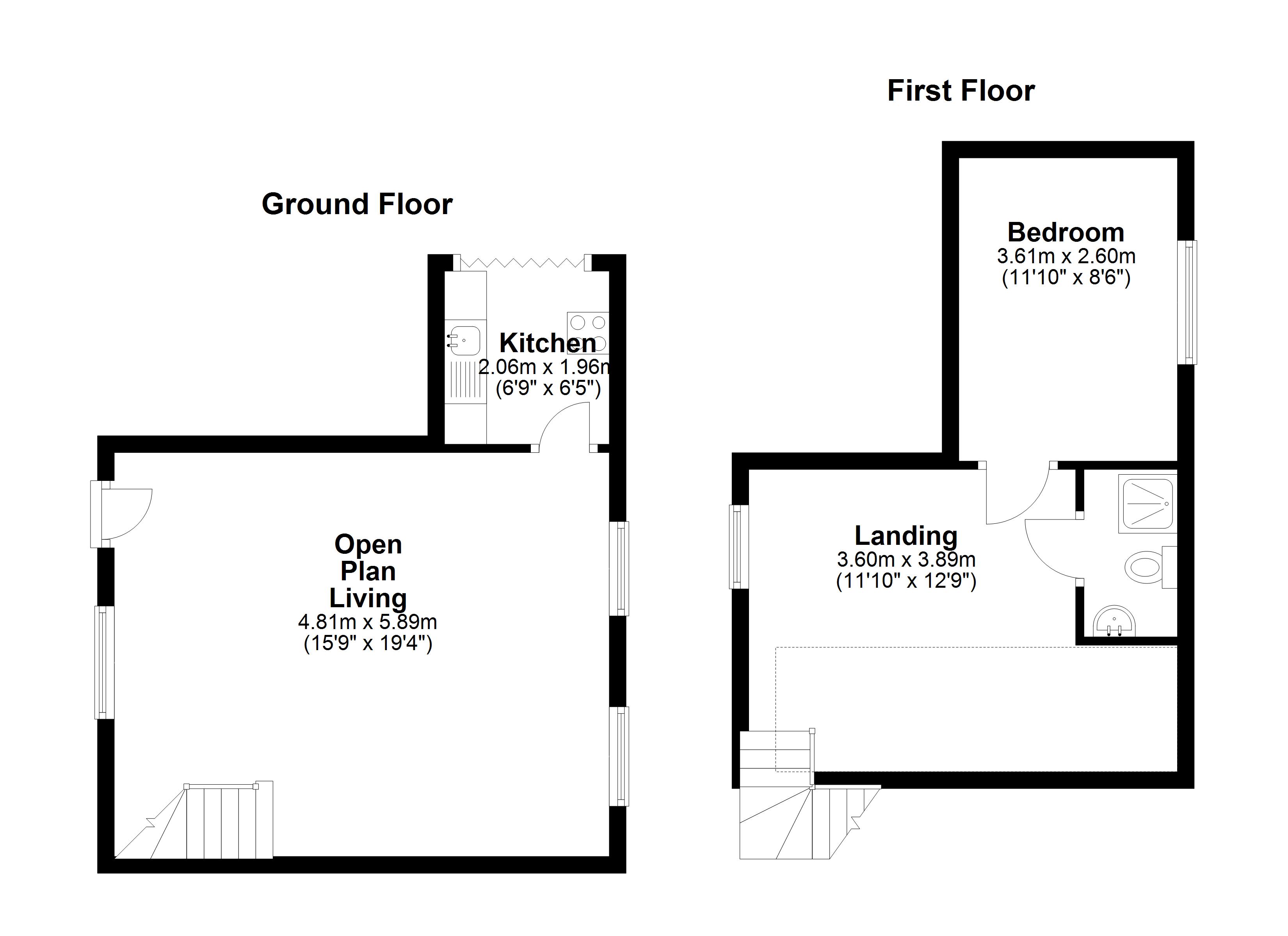 Goldsmiths Avenue, Crowborough TN6, 1 bedroom flat to rent 61885117
