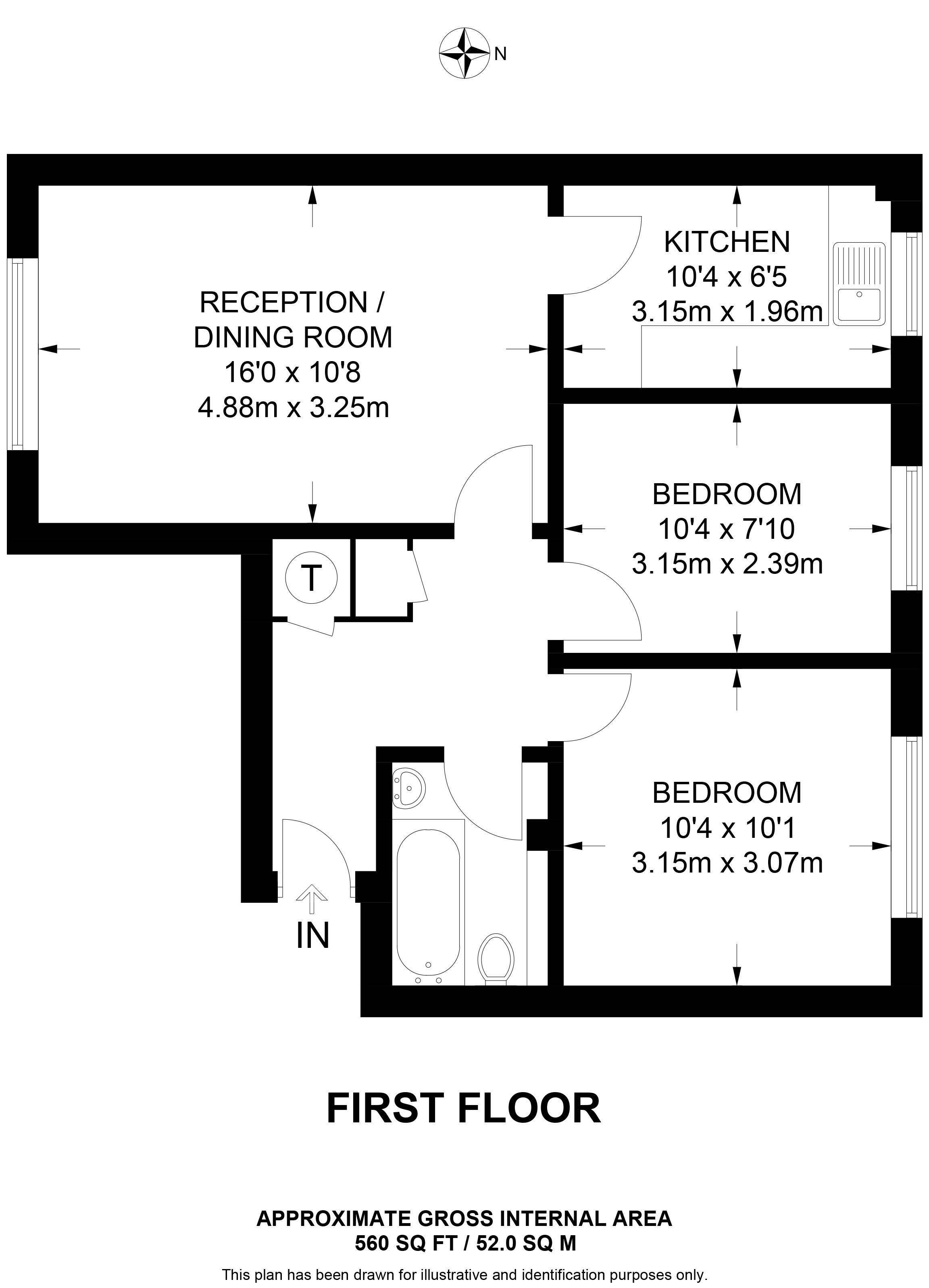 9, Regent Court, Reading floorplan