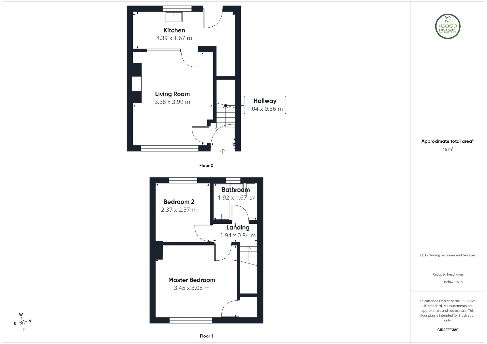 98, Holborn Road, Sunderland floorplan