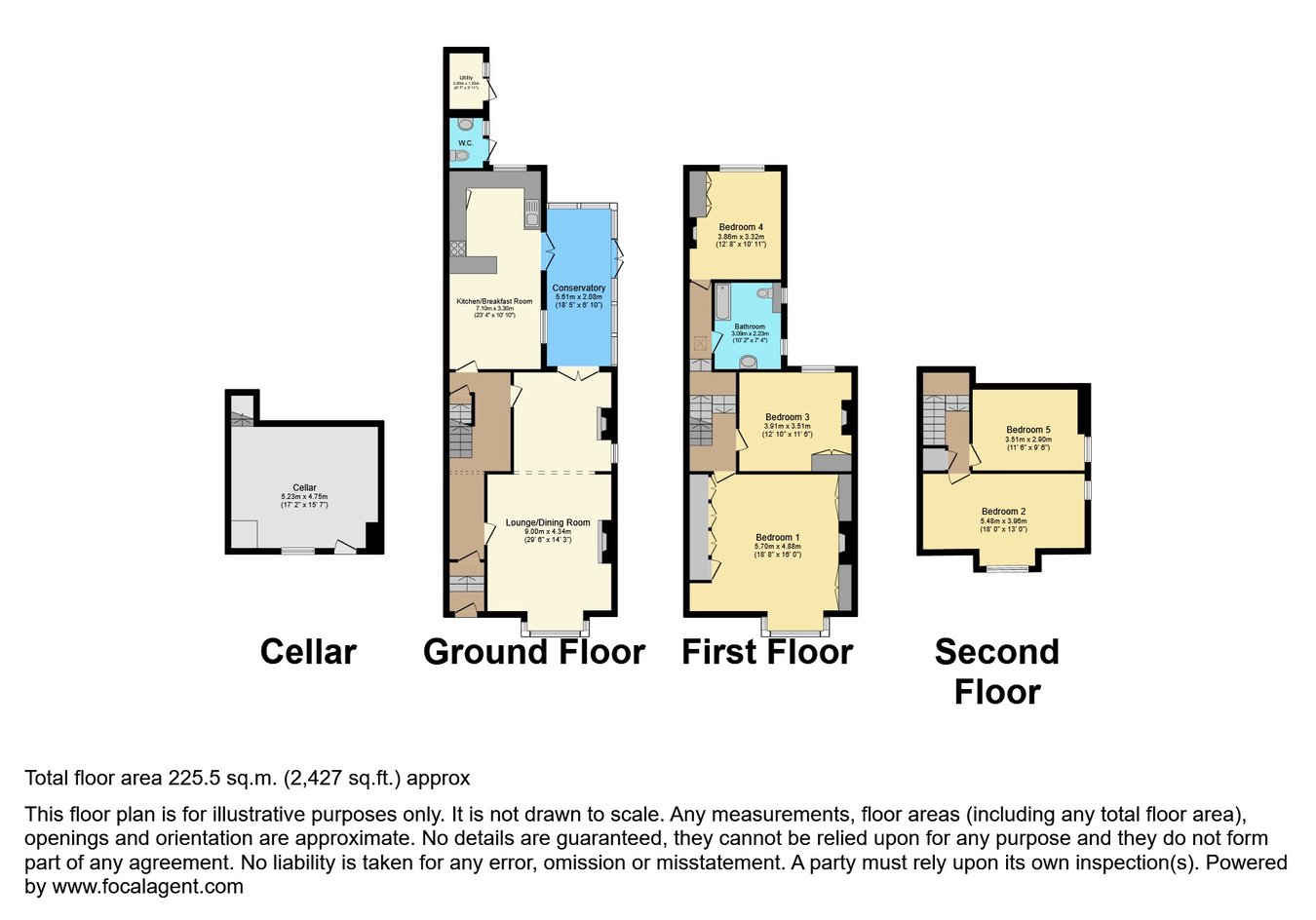 27, Maidstone Road, Chatham floorplan