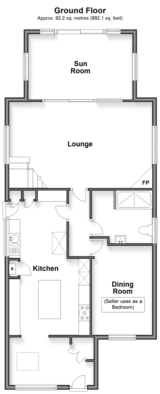 Maydowns Road, Whitstable floorplan