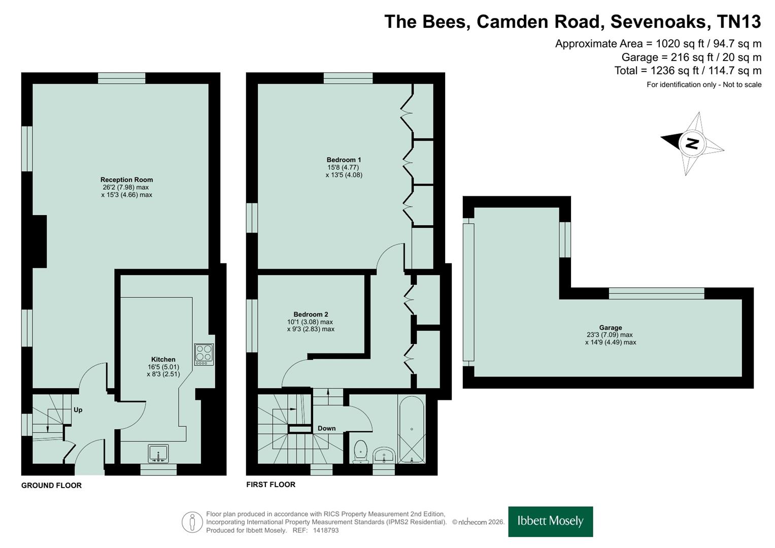 The Bees, Camden Road, Sevenoaks floorplan