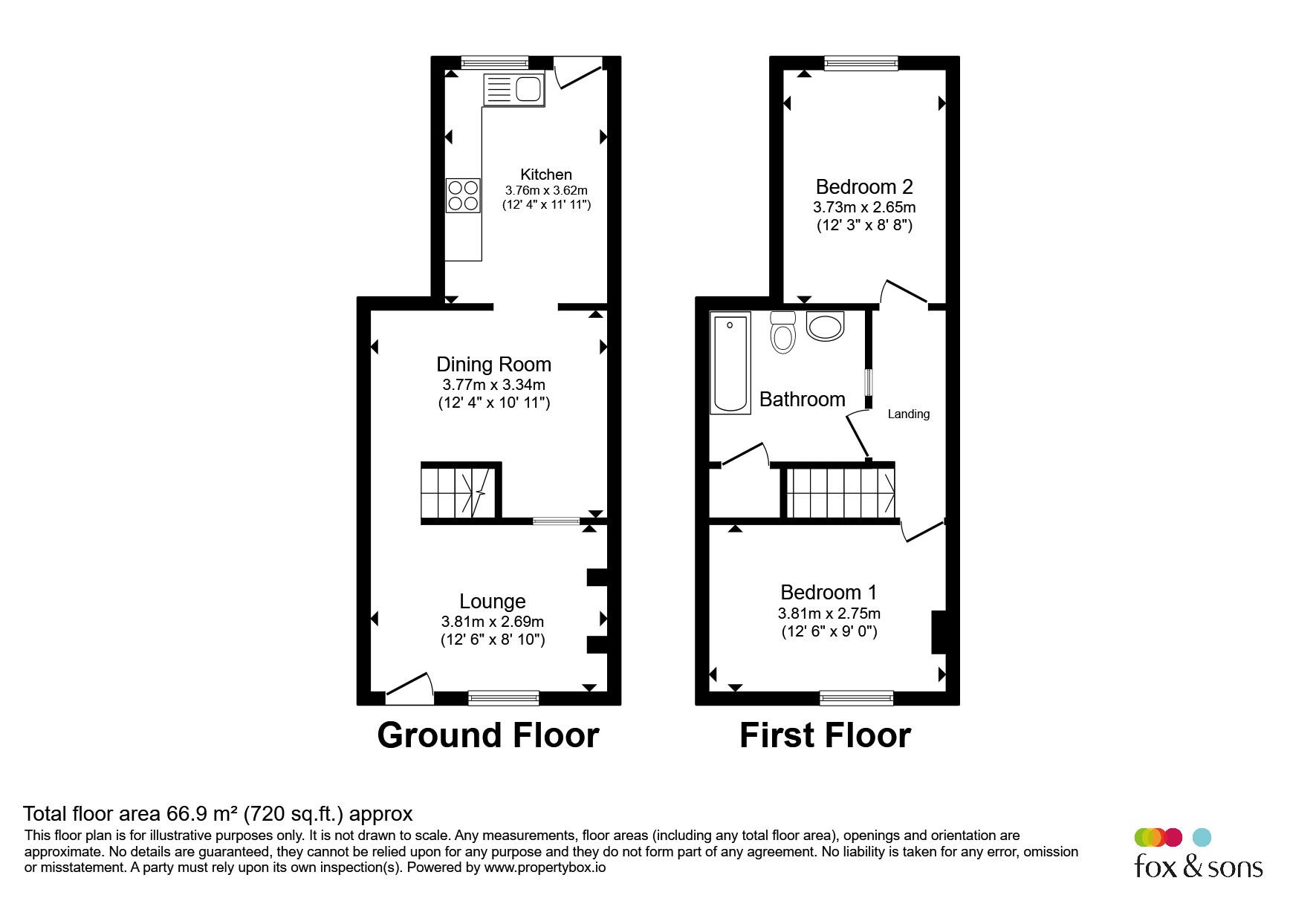 232, Forton Road, Gosport floorplan