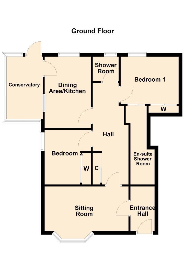 2, Reay Street, Inverness floorplan