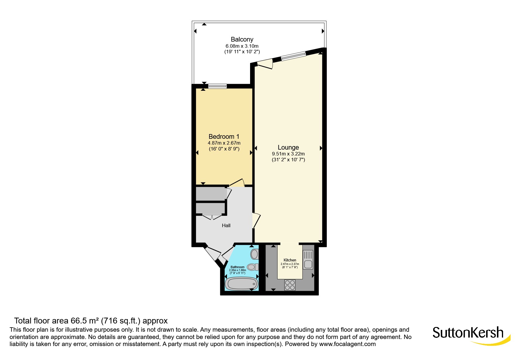 Flat 104 X Building, 34, Bixteth Street, Merseyside floorplan