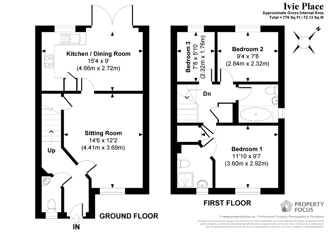 33, Ivie Place, Wiltshire floorplan