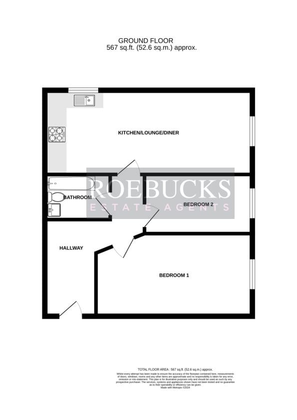 4, Samuel Court, Barnsley floorplan
