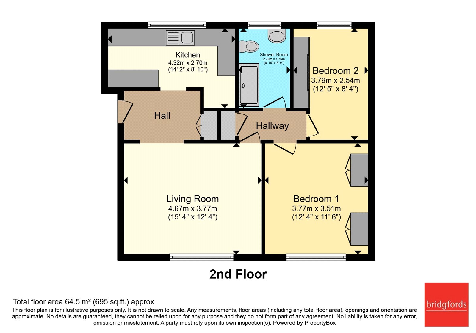 48, Barlow Moor Court, Manchester floorplan