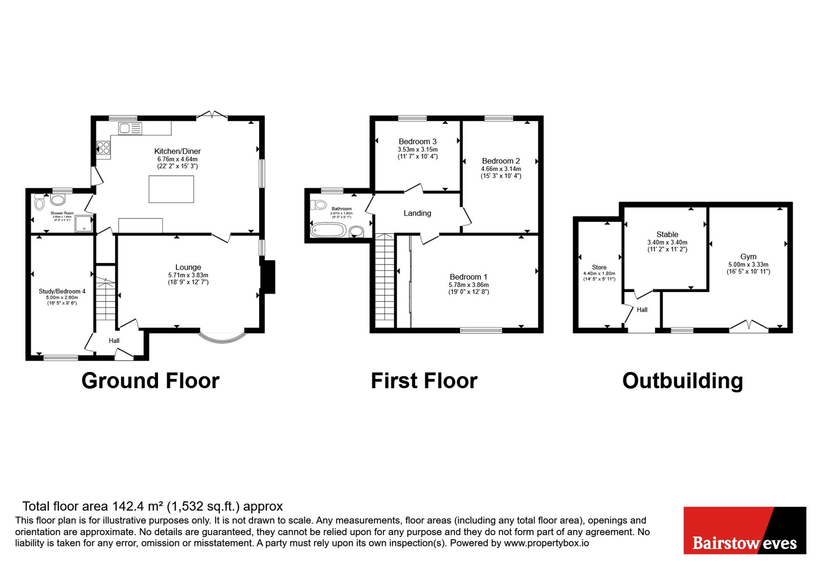 Willow Cottage,, The Street, Braintree floorplan
