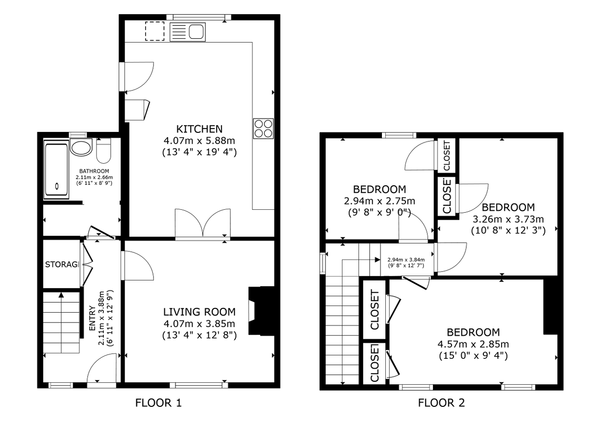 28, Craigend Road, Stirlingshire floorplan