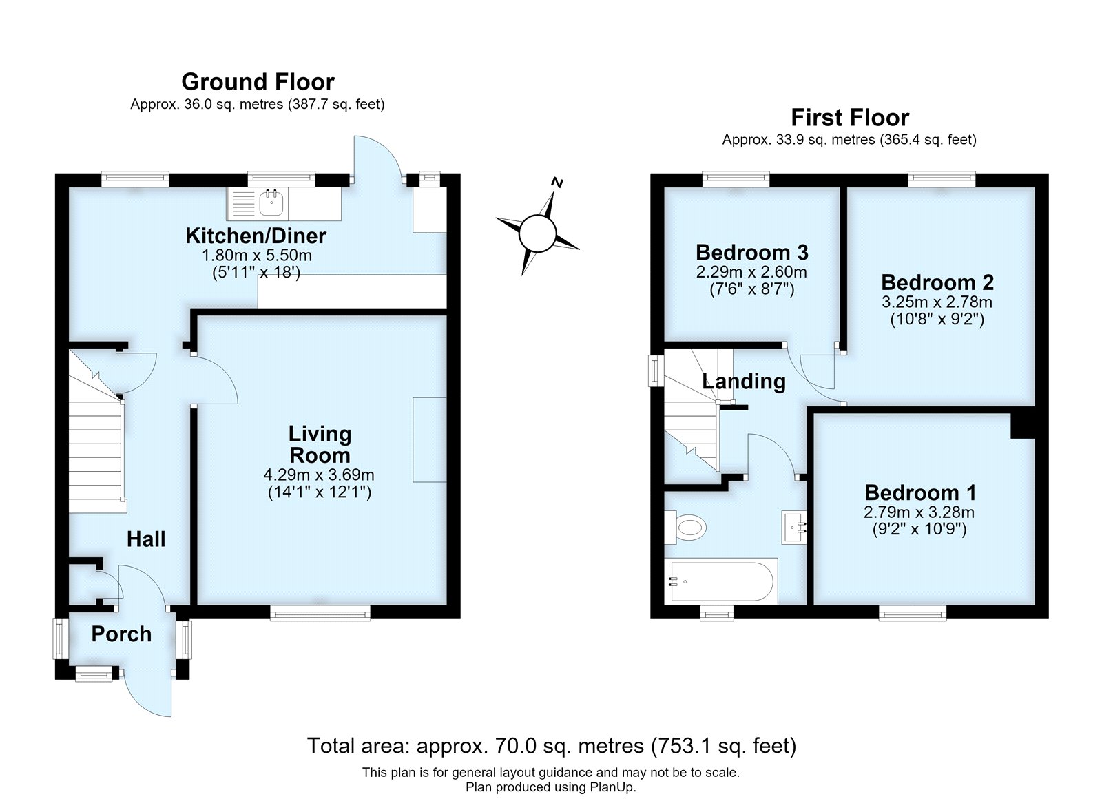 12, Penford Gardens, London floorplan