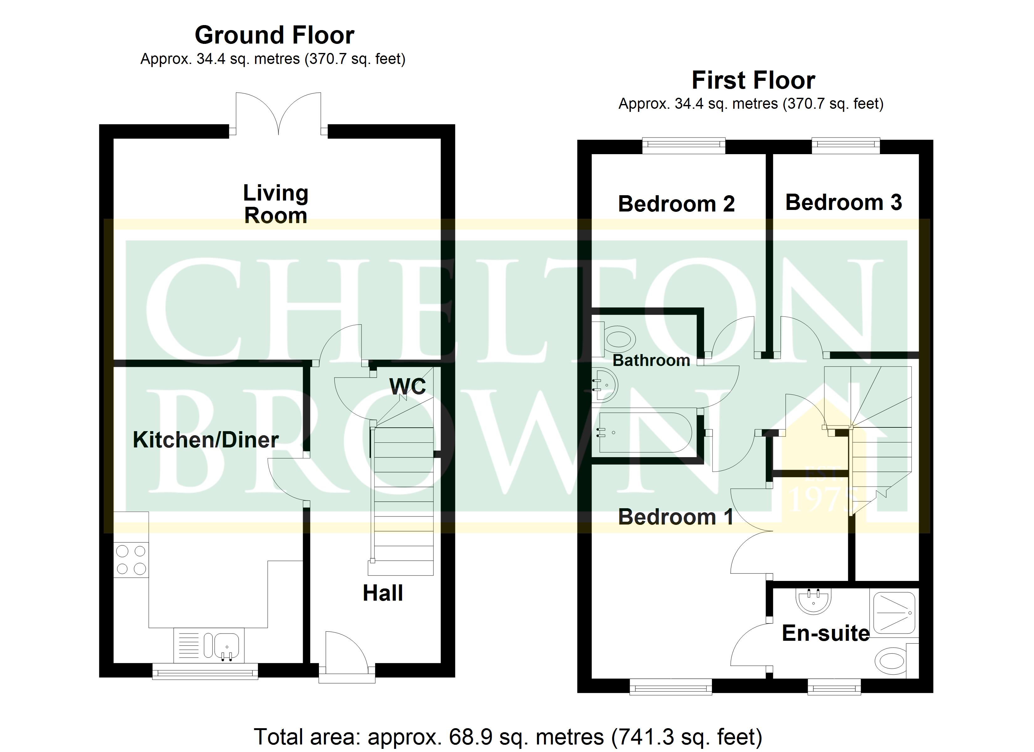 42, Chapman Road, Northamptonshire floorplan