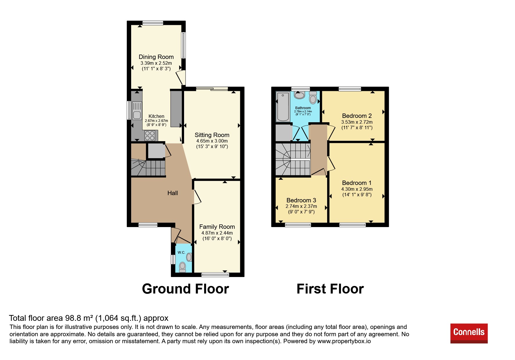 5, Berkeley Road, Thame floorplan