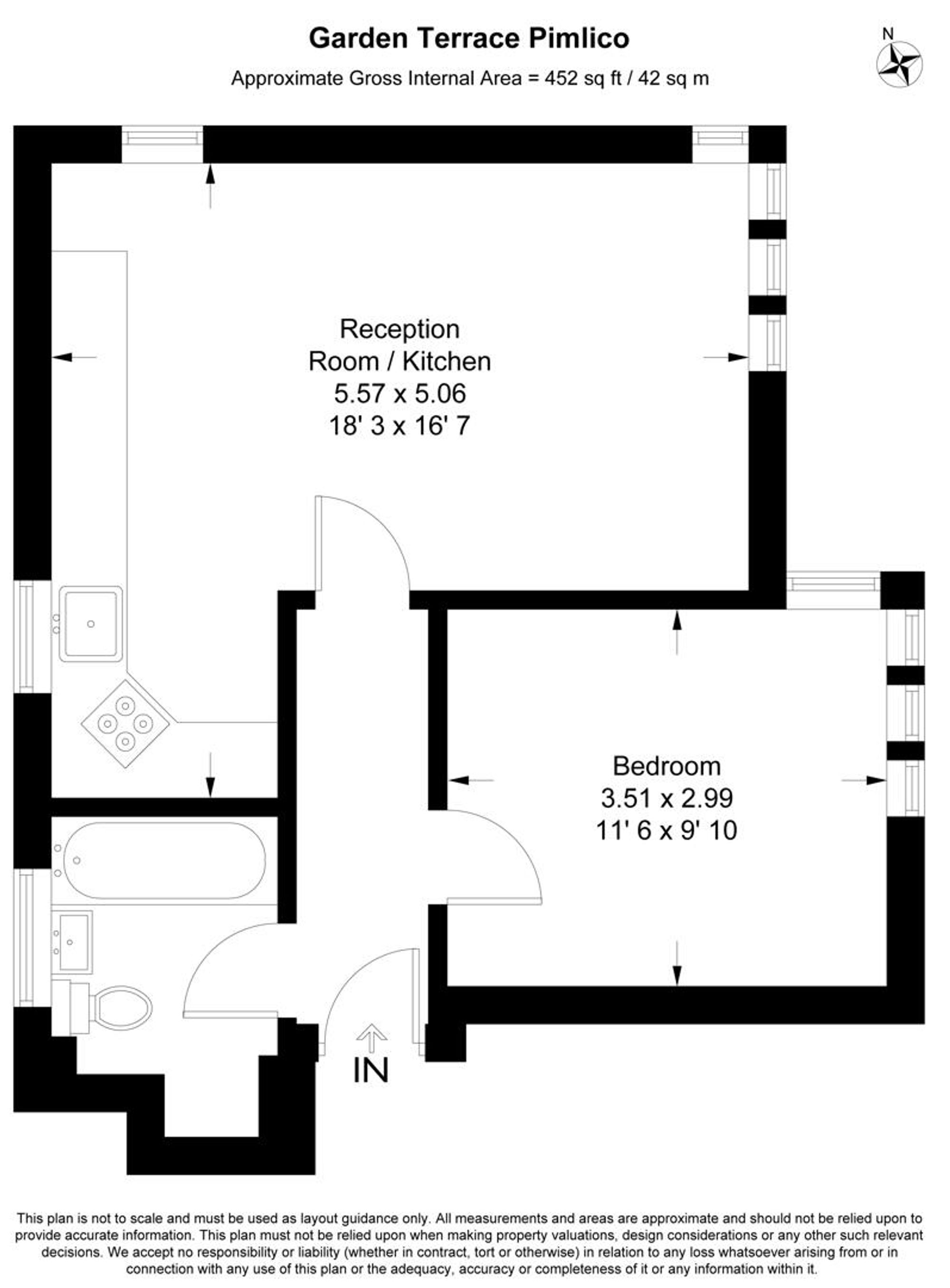 3, Garden Terrace, London floorplan