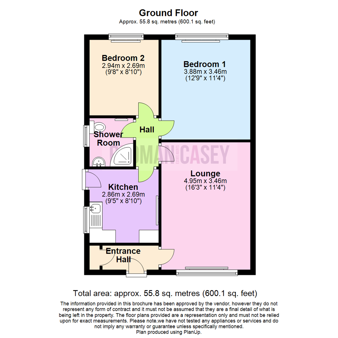 Ashness Close, Horwich, Bolton BL6, 2 bedroom semidetached bungalow