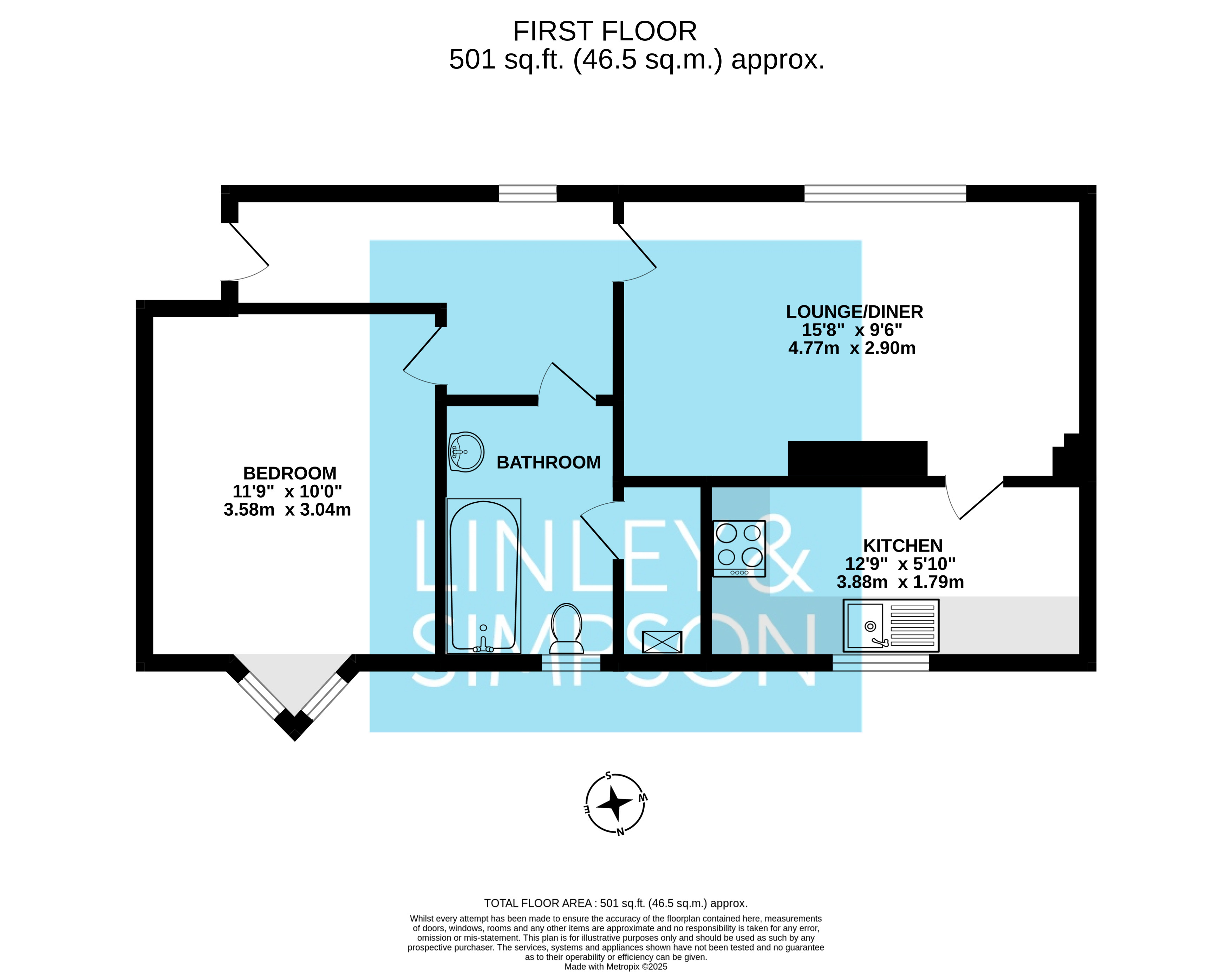 39, Trinity Lane, York floorplan