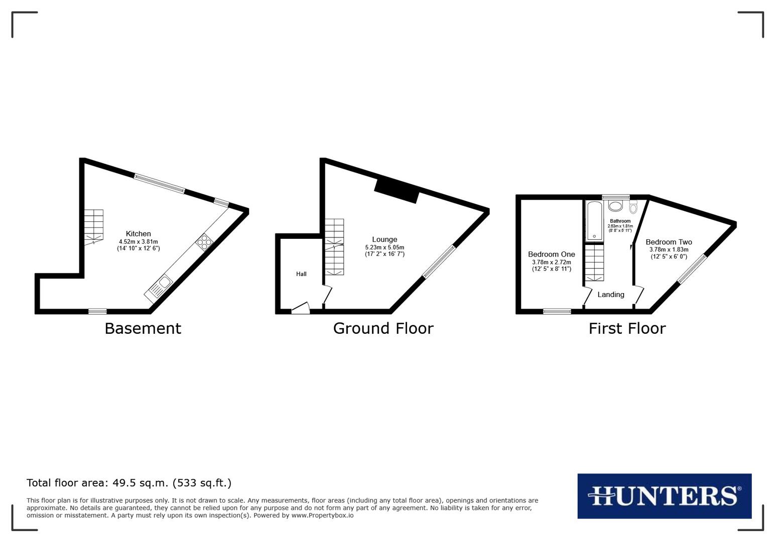 41, Springfield Road, Leeds floorplan