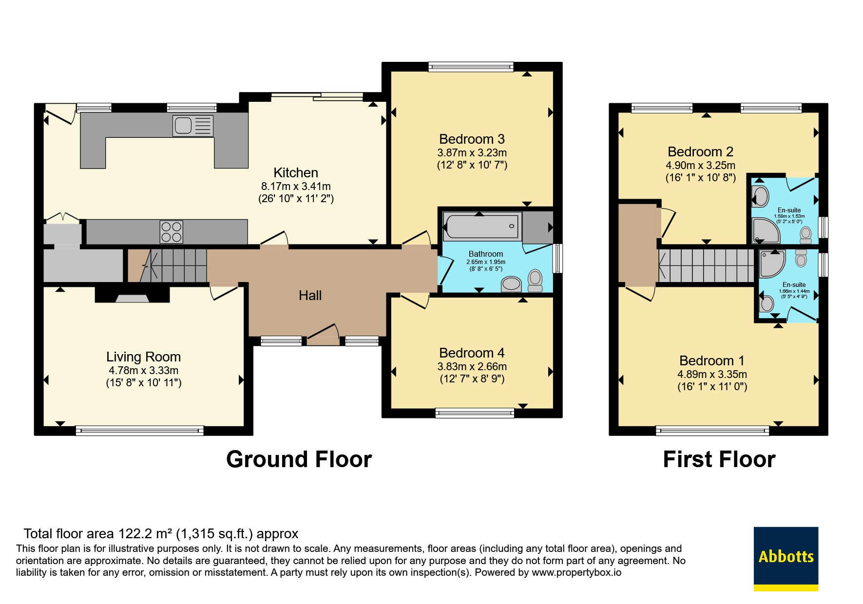 72, Abbot Road, Suffolk floorplan