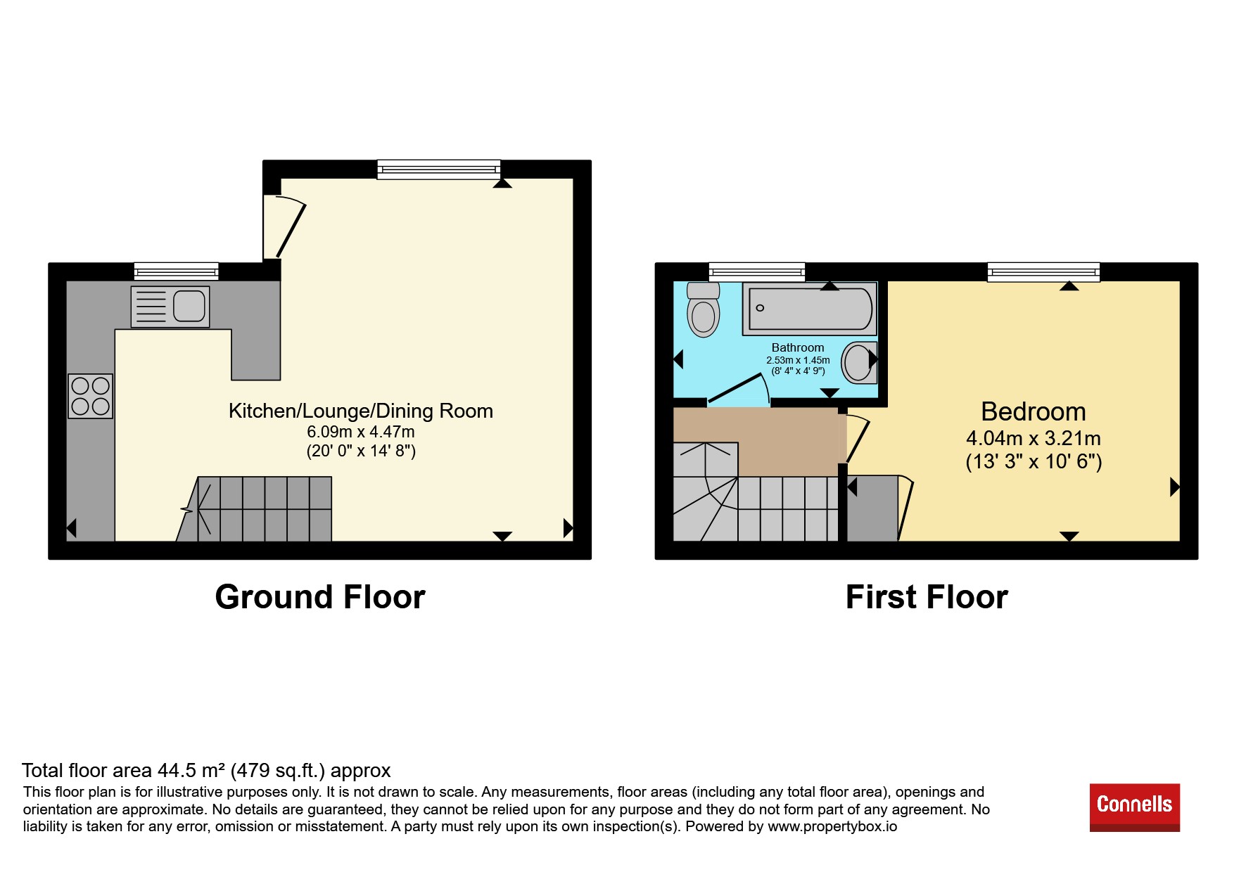 6, Herblay Close, Yeovil floorplan