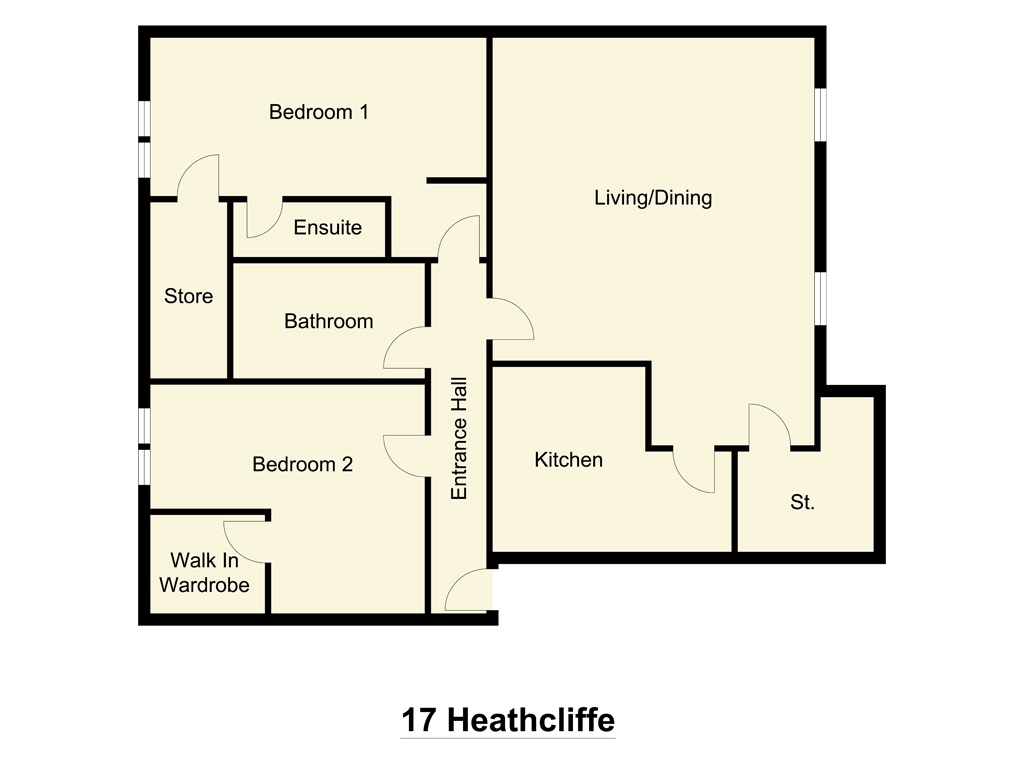 2 Bedrooms Flat for sale in Heathcliffe Court, Bruntcliffe Road, Morley, Leeds LS27