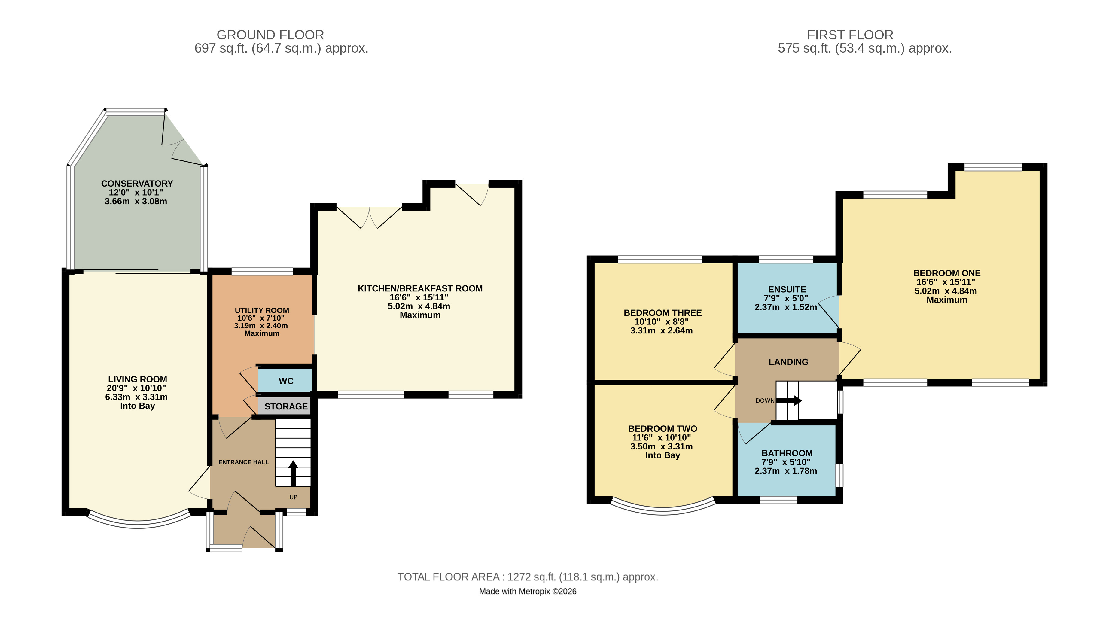 Oakdale Drive, Manchester floorplan