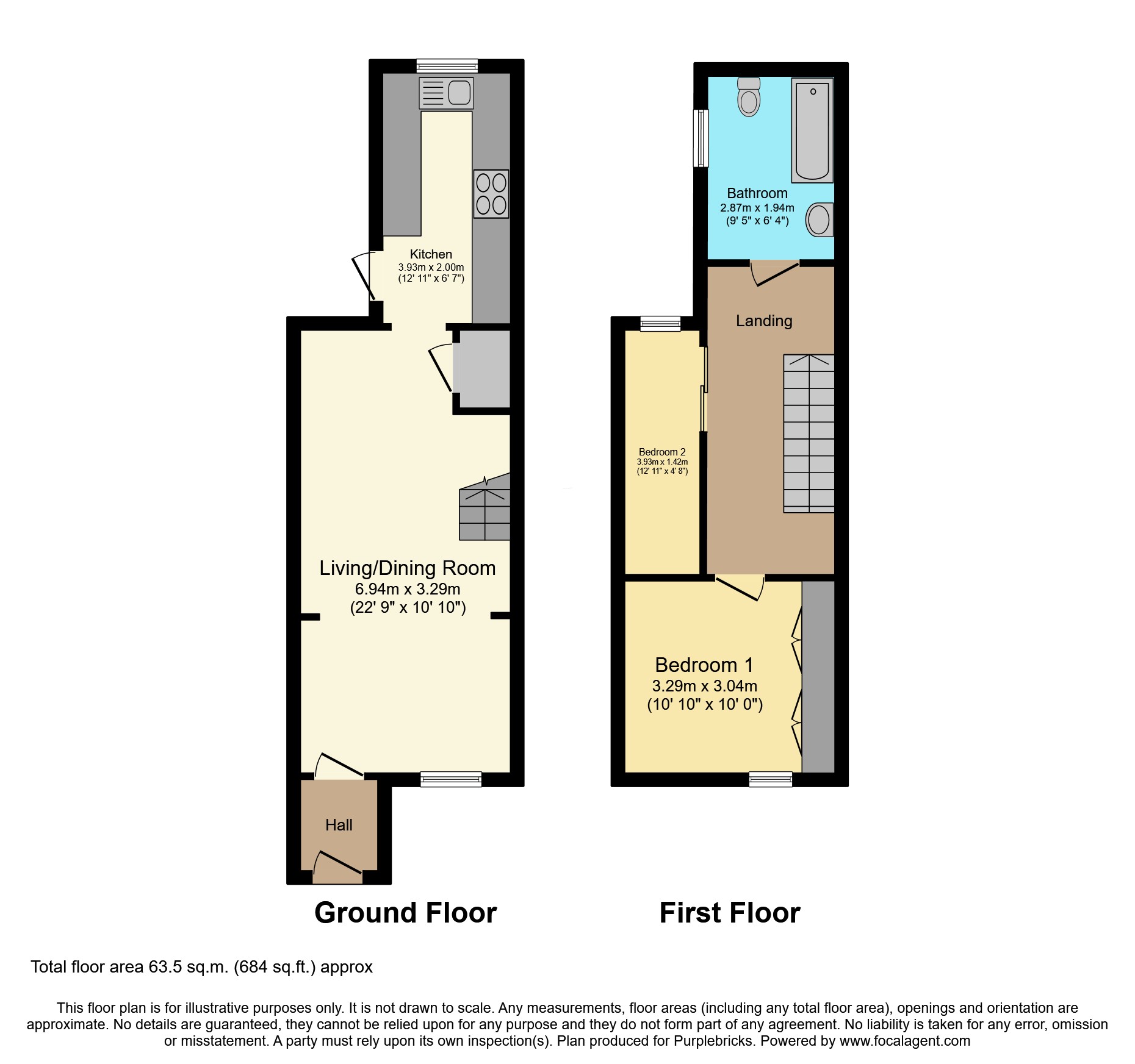 26, Railway Street, Gravesend floorplan