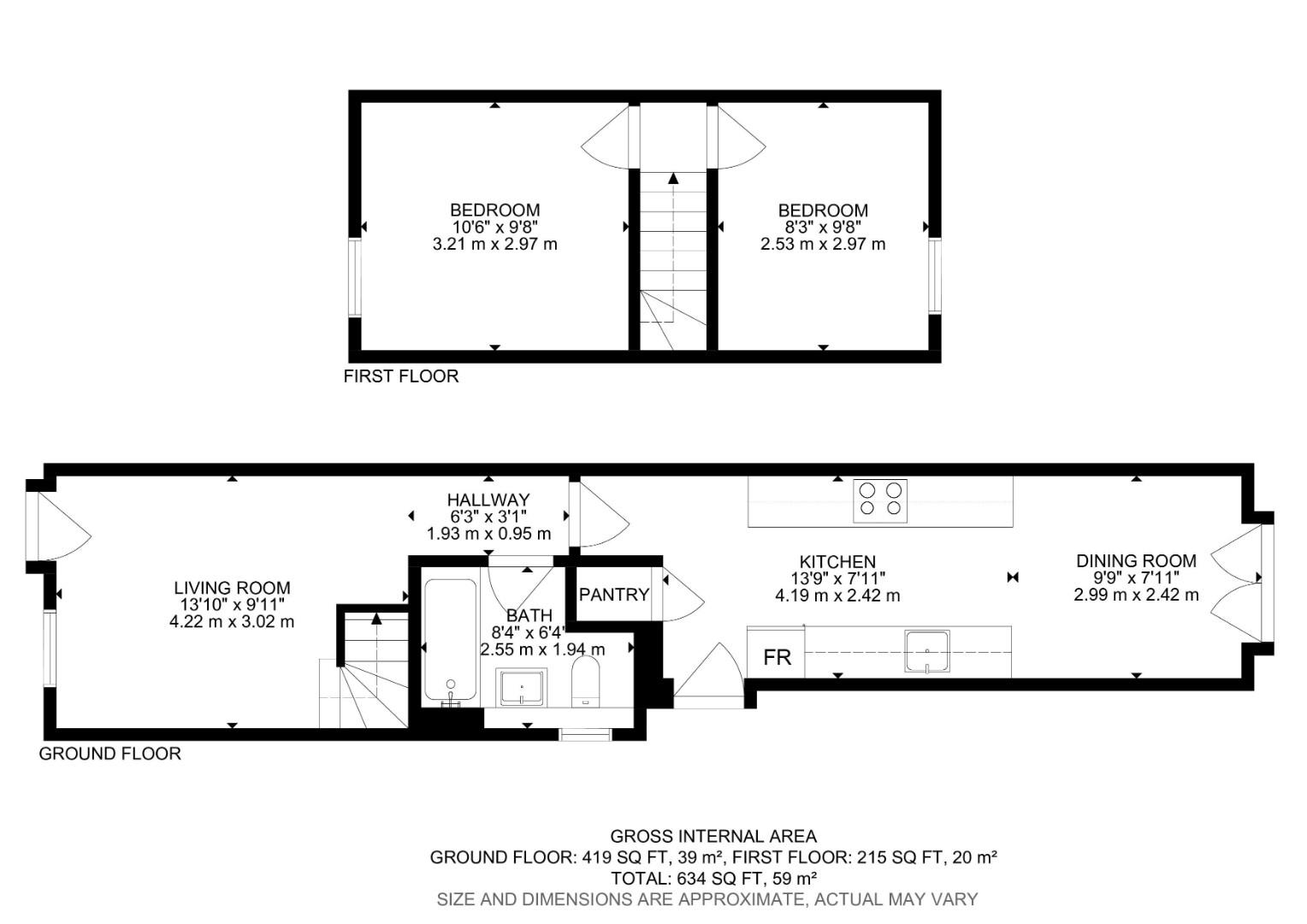 19, North End, Buckhurst Hill floorplan