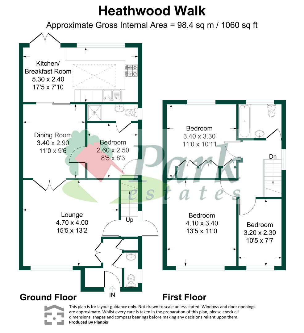 3, Heathwood Walk, Bexley floorplan