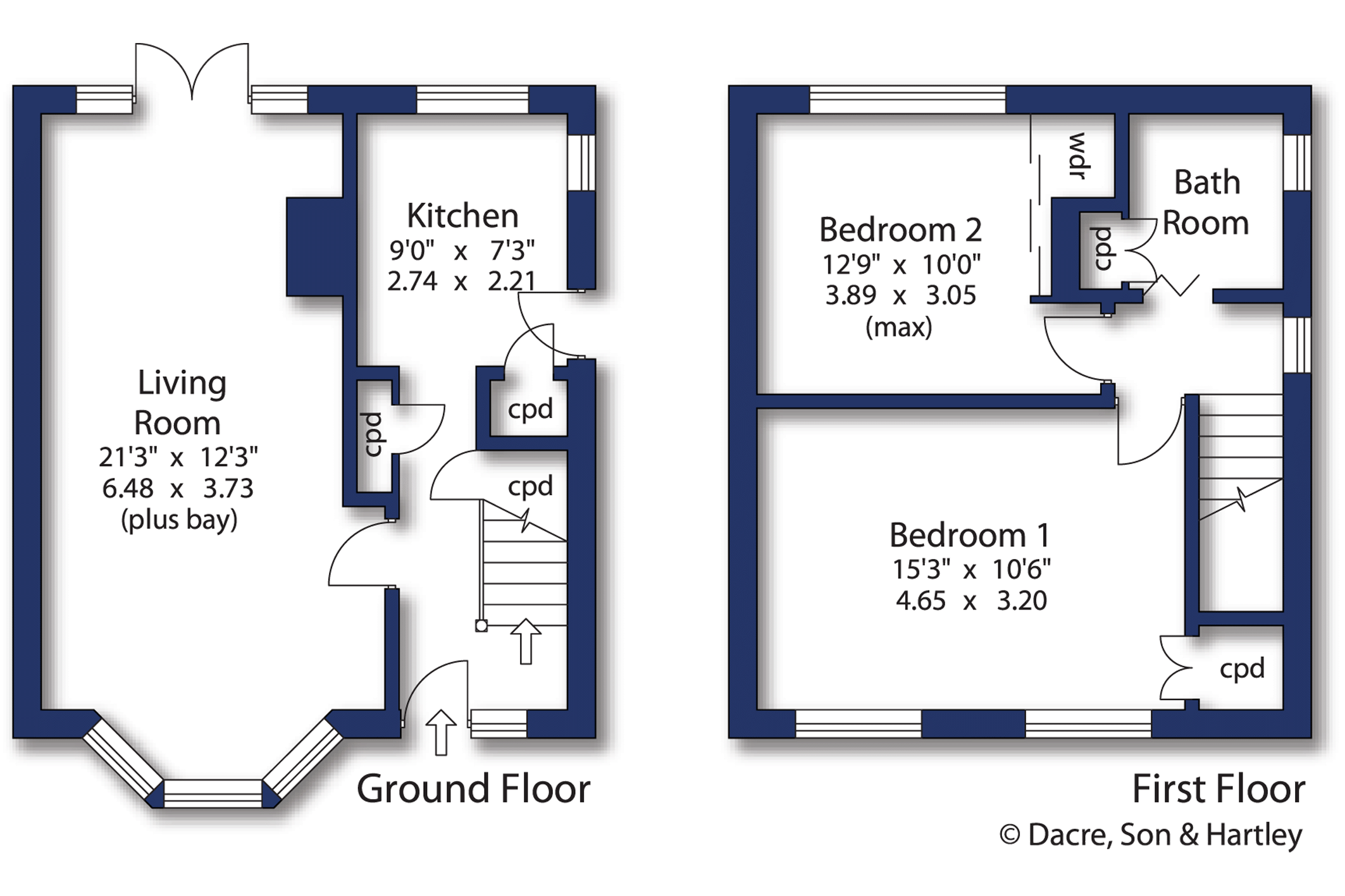 20, Hazel Crescent, West Yorkshire floorplan