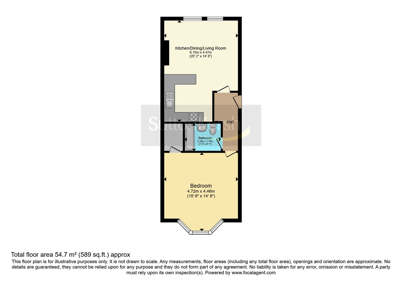 Flat 3, 33, Princes Avenue, Liverpool floorplan