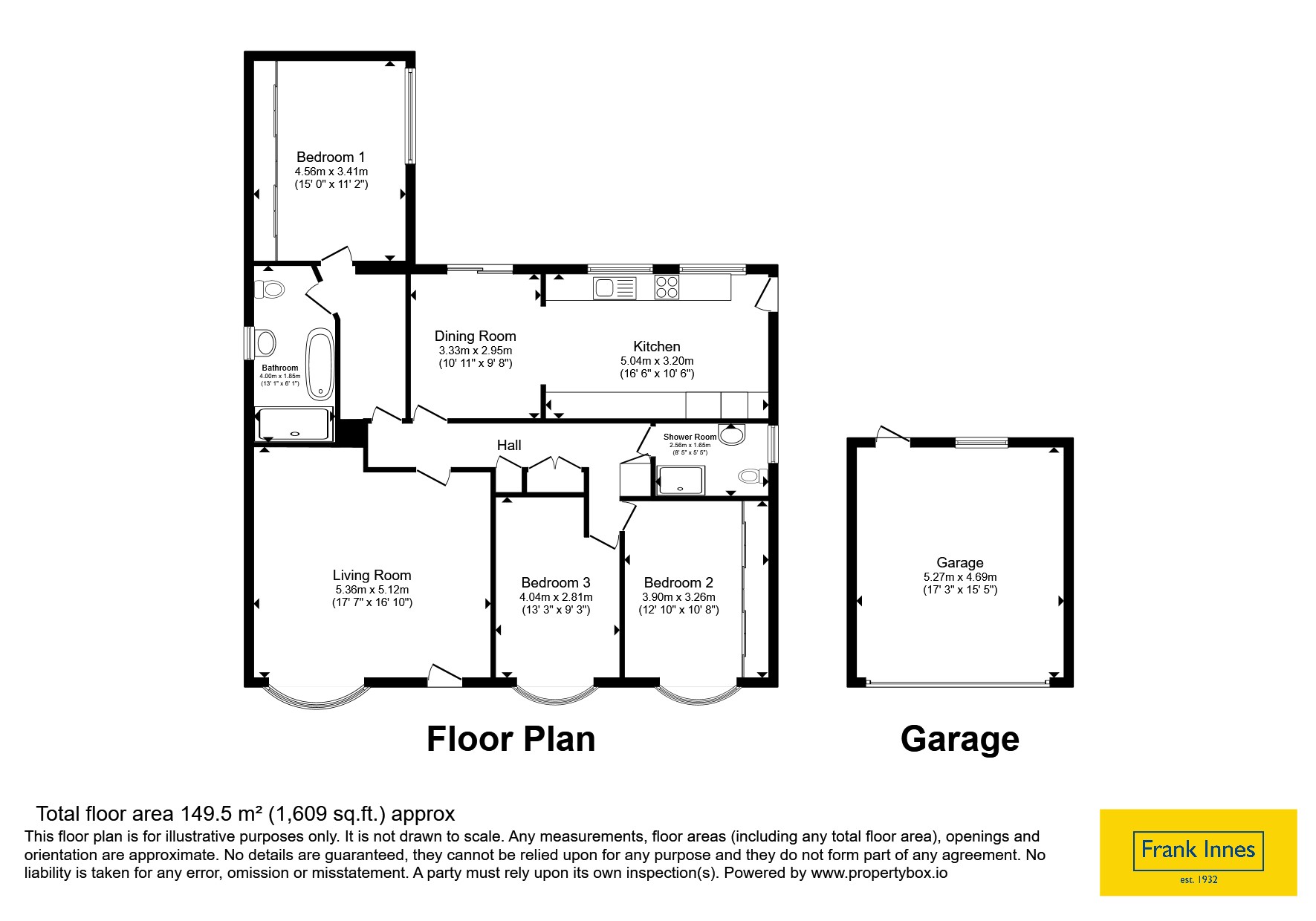 14, Little Lane, Nottingham floorplan