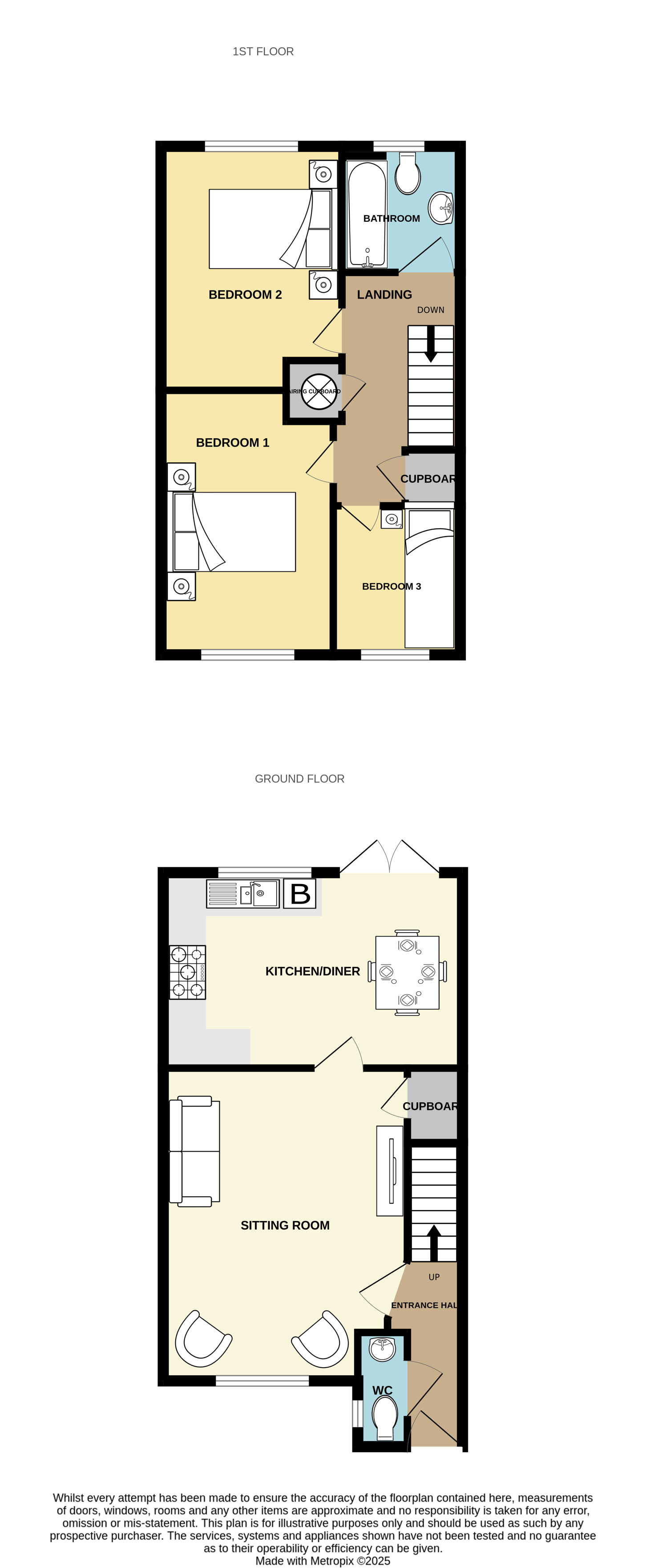 10, Broadmeads, Huish Episcopi floorplan