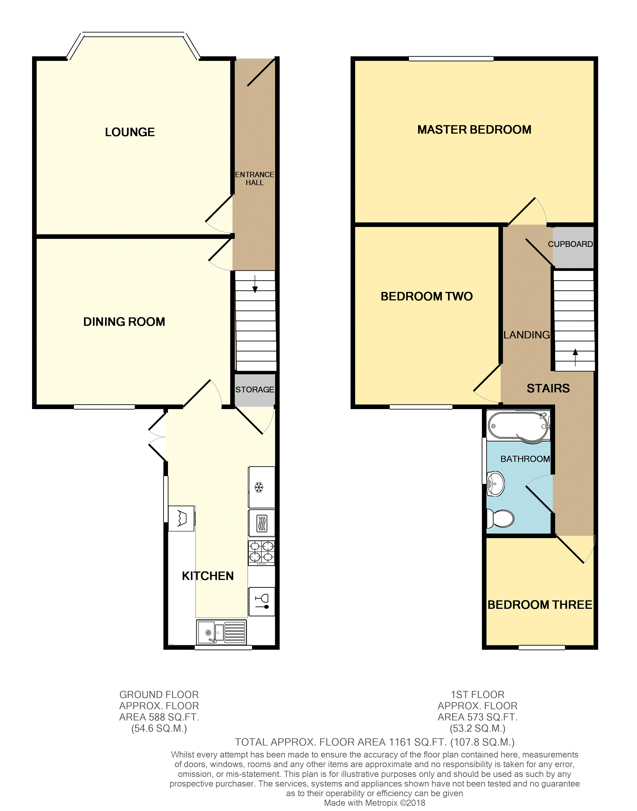 3 Bedrooms Terraced house to rent in Grange Street, Burton-On-Trent DE14