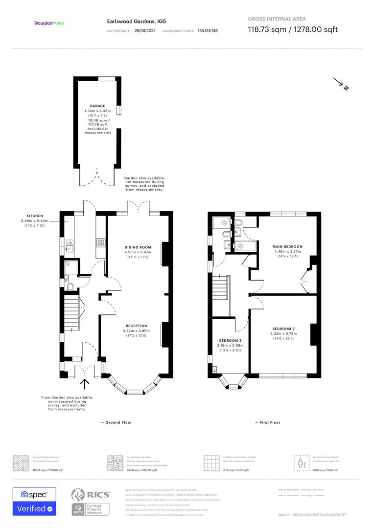 Earlswood Gardens, Greater London floorplan
