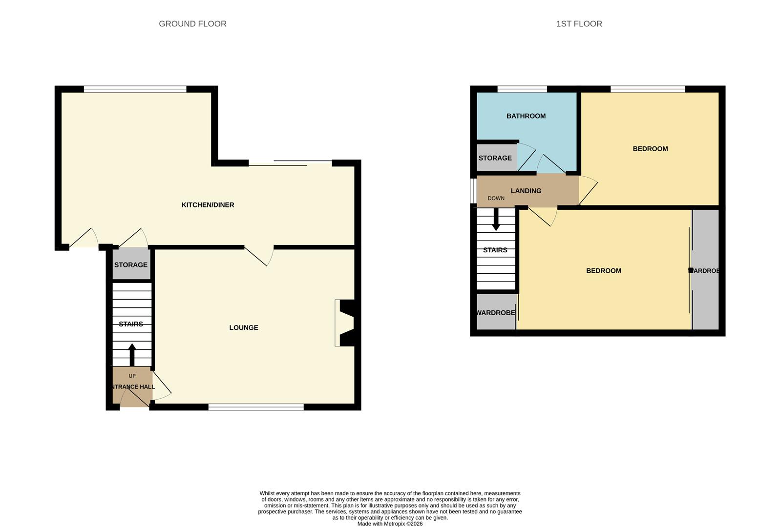 10, Oak Place, Stoke-On-Trent floorplan
