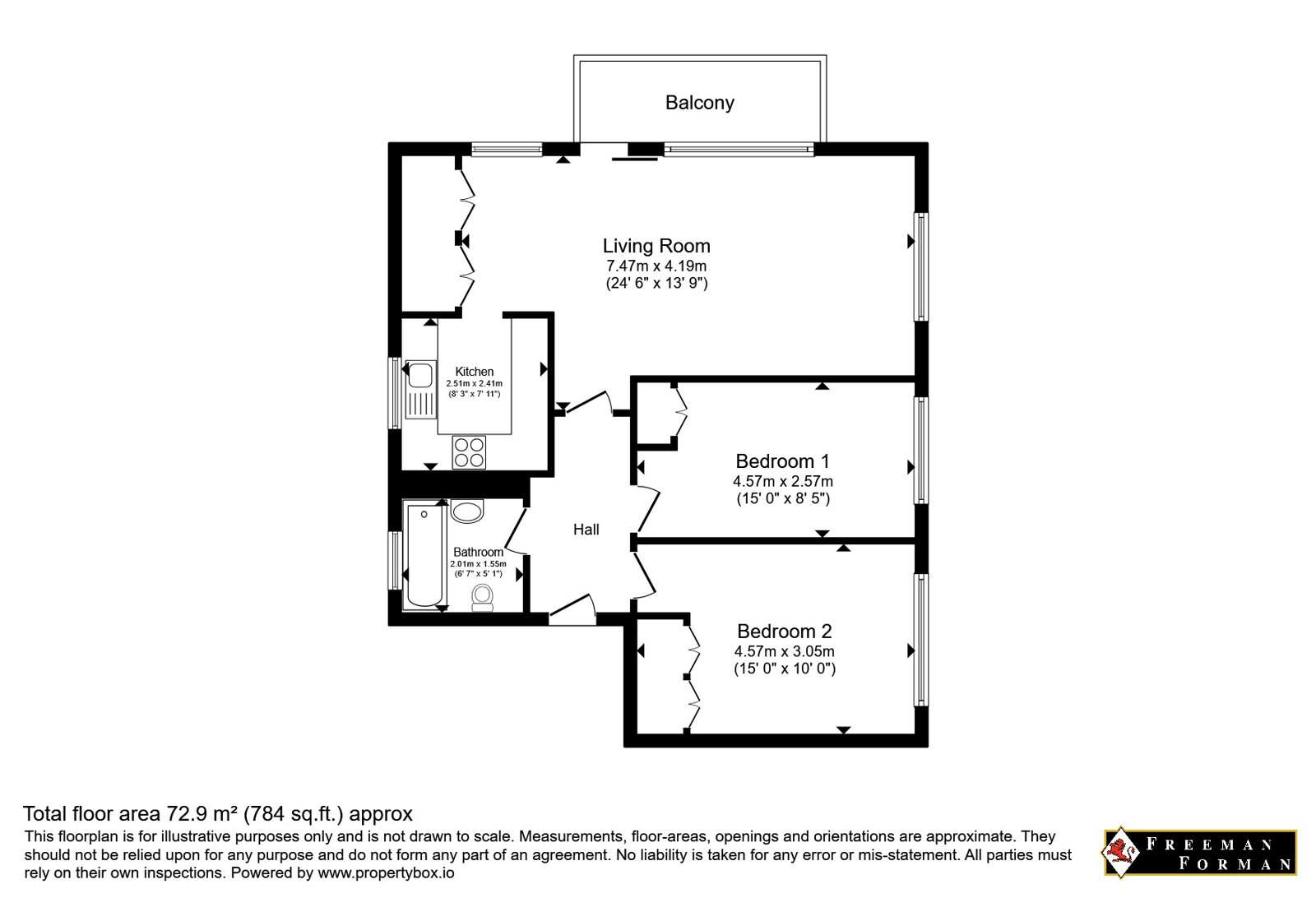 13 Dudley Lodge,, Ferndale Close, Kent floorplan