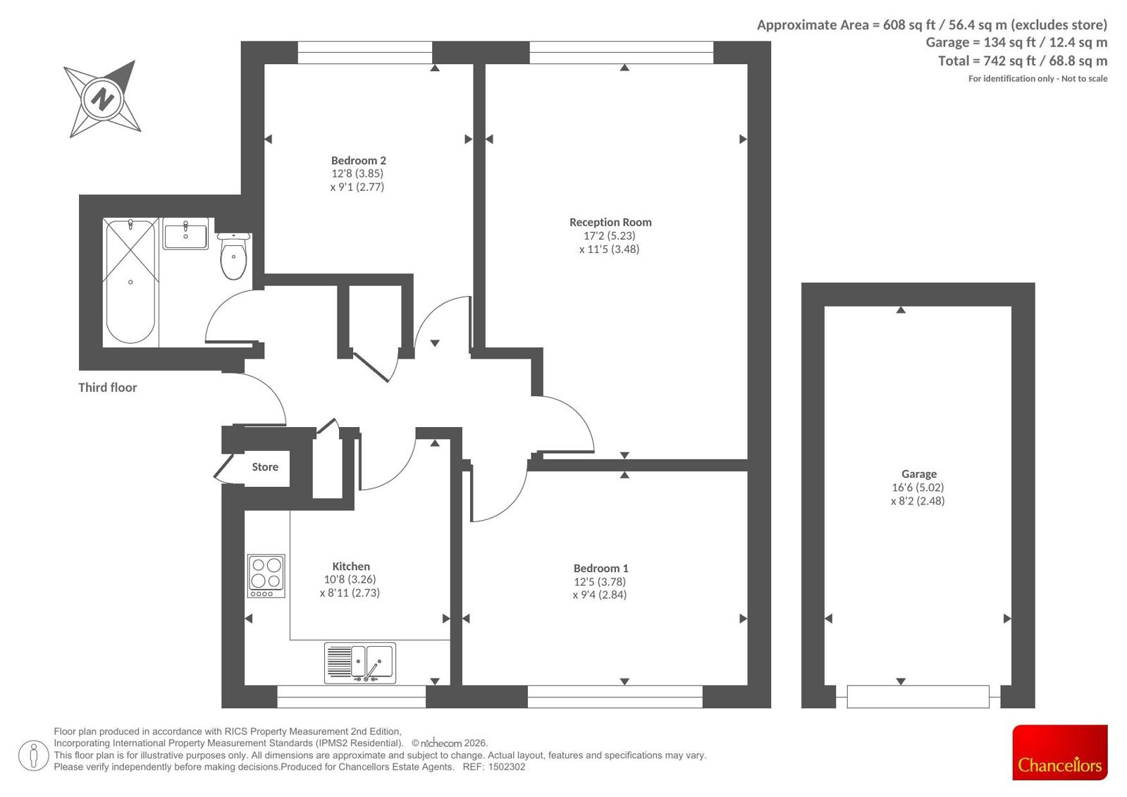 79, Arborfield Close, Berkshire floorplan