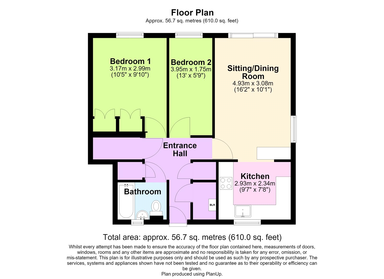 262, Westward Road, Stroud floorplan